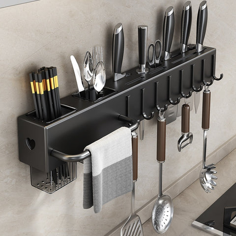 Punch-free Kitchen Shelf Home Wall-mounted