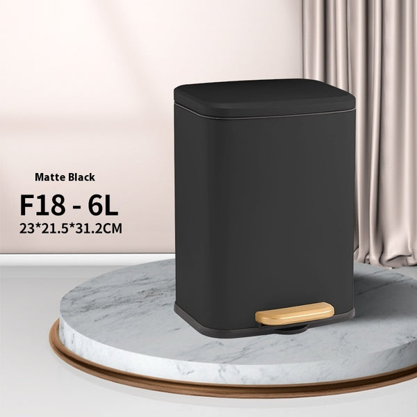 Stainless Steel Trash Can Kitchen Hygiene