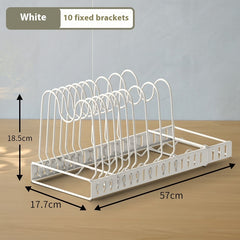 Household Kitchen Countertop Multi-functional Punch-Free Sitting Cookware Storage Rack