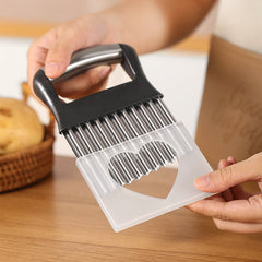 Stainless Steel Potato Wave Knife Kitchen Tools