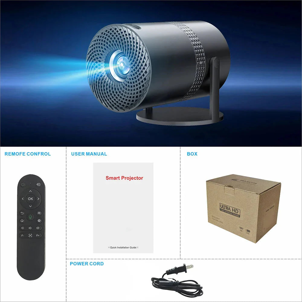 Salange P300 Mini Portable Projector 720P HD Android