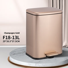 Stainless Steel Trash Can Kitchen Hygiene