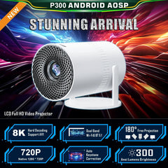 Salange P300 Mini Portable Projector 720P HD Android