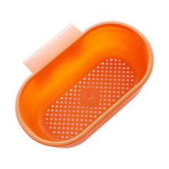 Hanging Sink Hanging Colander Kitchen Trash Can Cabinet Door Trash Rack