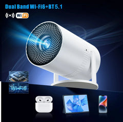 Salange P300 Mini Portable Projector 720P HD Android