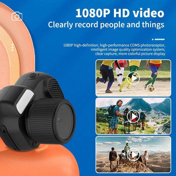 Mini SLR-Shaped 1080P Pocket DV Camera with Screen