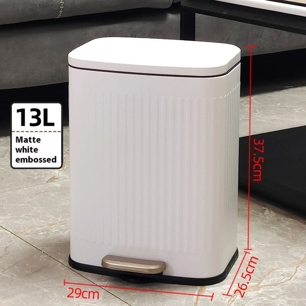 Stainless Steel Trash Can Kitchen Hygiene