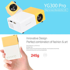 Portable Mini Projector 1080P Full HD 4K Playback