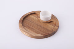 Household Kitchen Daily Use Wooden Dish Plate