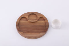 Household Kitchen Daily Use Wooden Dish Plate